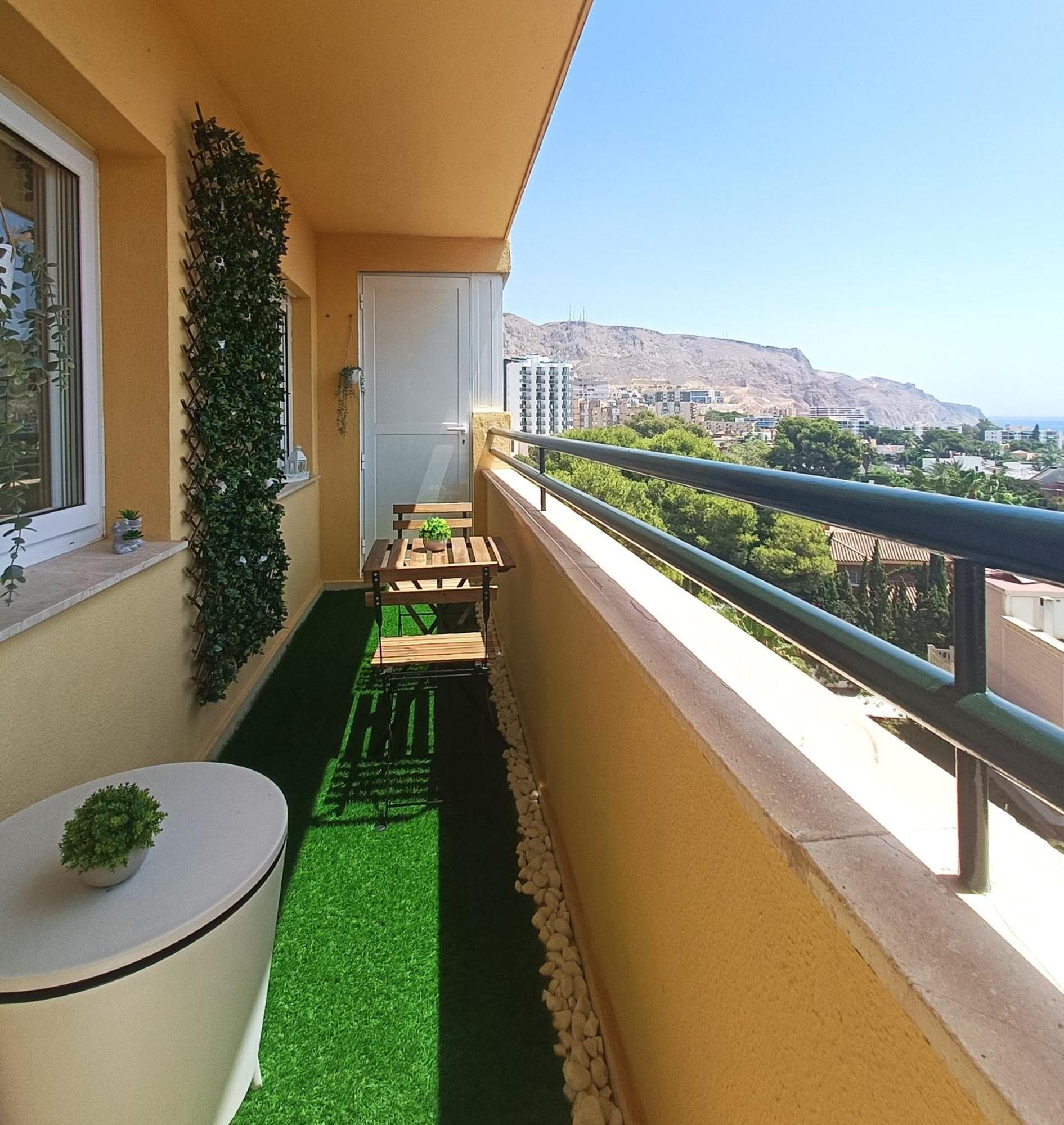 Geminis 504 Suite Con Terraza Y Vistas Al Mar 아구아둘세 외부 사진